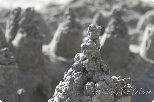 ReMarkable Home: Beach Sand Drip Towers {Repost}